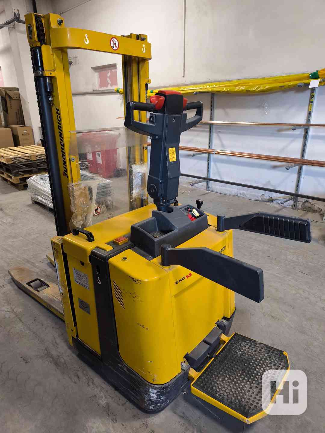 Ručně vedený elektrický VZV JUNGHEINRICH - foto 1