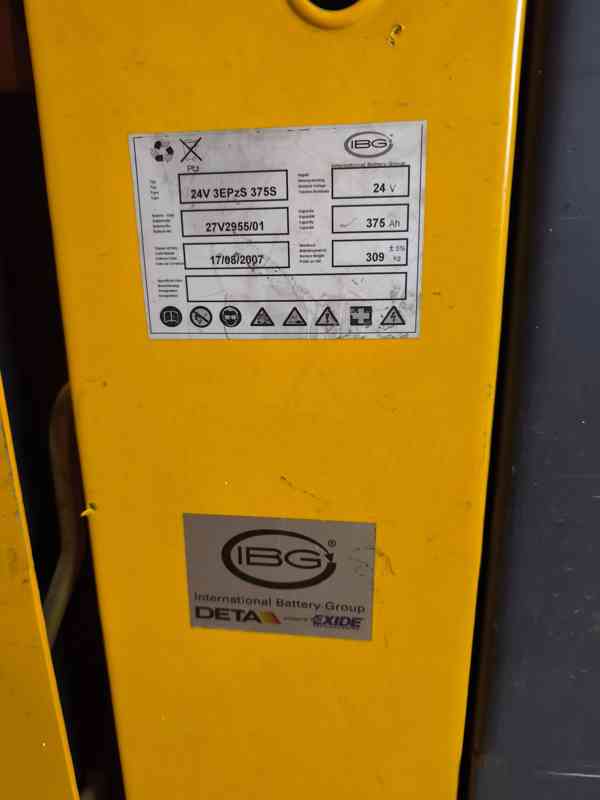 Ručně vedený elektrický VZV JUNGHEINRICH - foto 2
