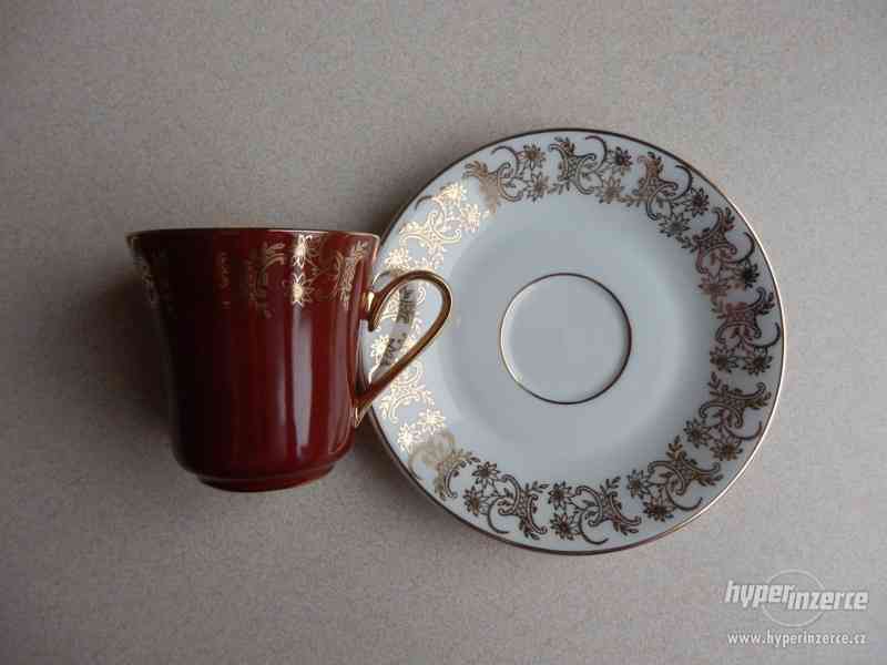 Kávová souprava porcelánová, značená - nepoužívaná - foto 4