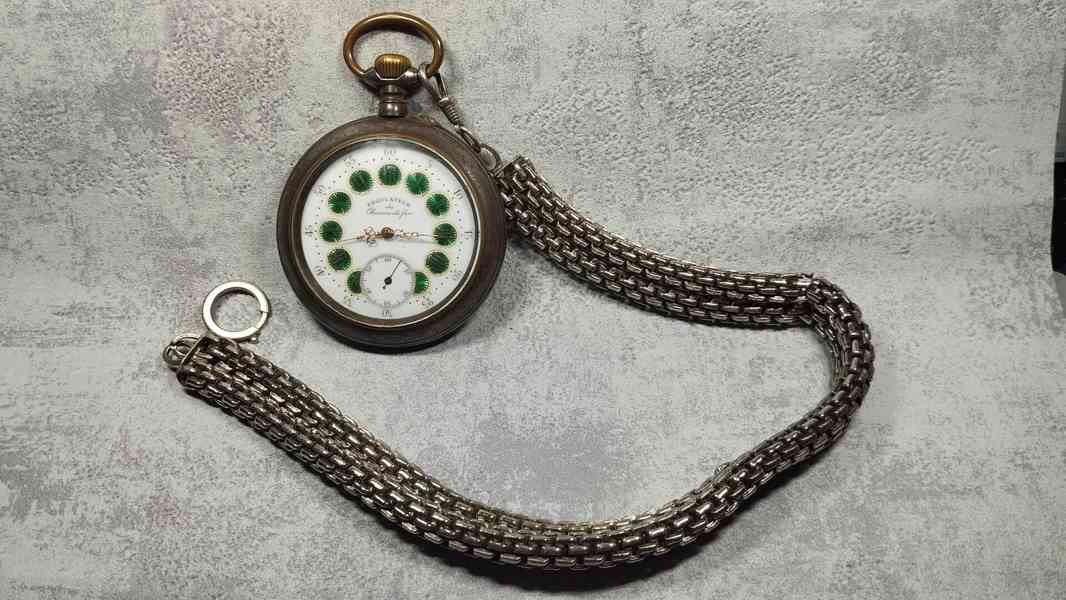 Velké kapesní hodinky Régulatéur, doprava zdarma - foto 3