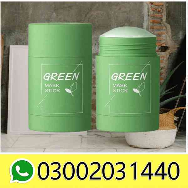 Green Tea Solid Face Mask Stick 40g Deep Cleansing = Multan= - foto 1