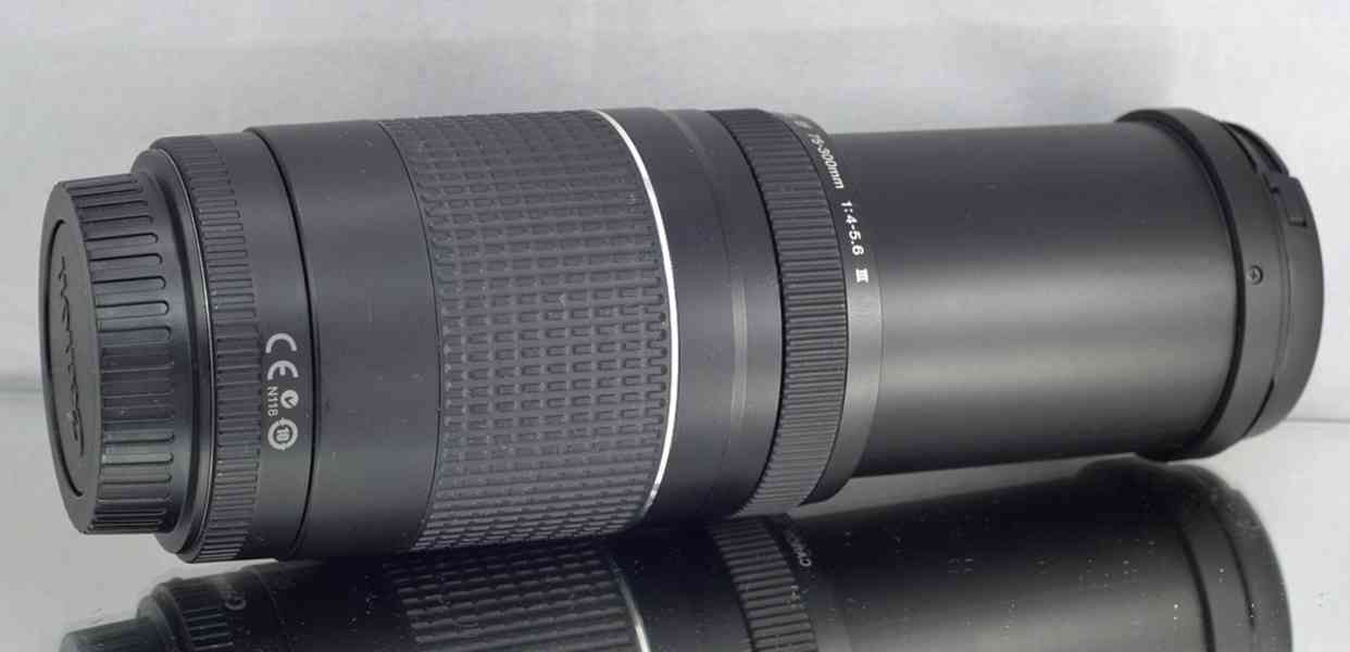 CANON EF 75-300MM F/4-5.6 III **full-frame - foto 7