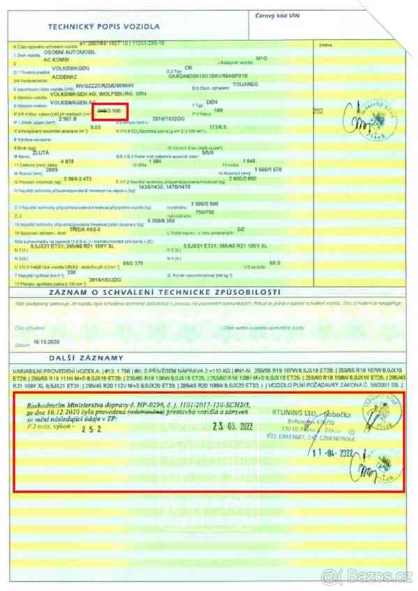 Volkswagen Touareg 3,0   TDI R-Line | 252 kW | 1. maj. - foto 19