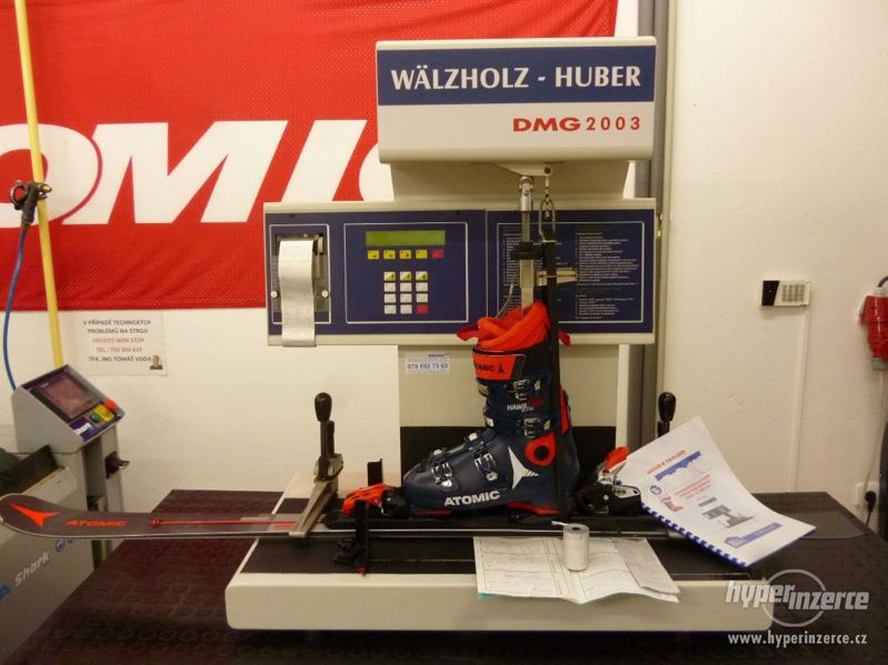 Seřizovací stroj na lyže Wälzholz Huber DMG 2003 - foto 2