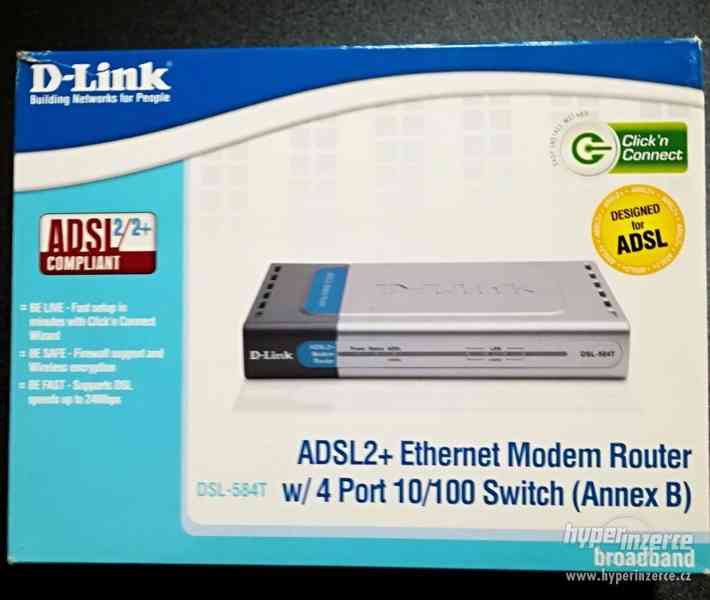 Modem/router D-Link ADSL 2/2+ - foto 1