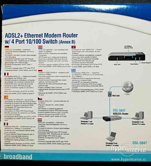Modem/router D-Link ADSL 2/2+ - foto 2
