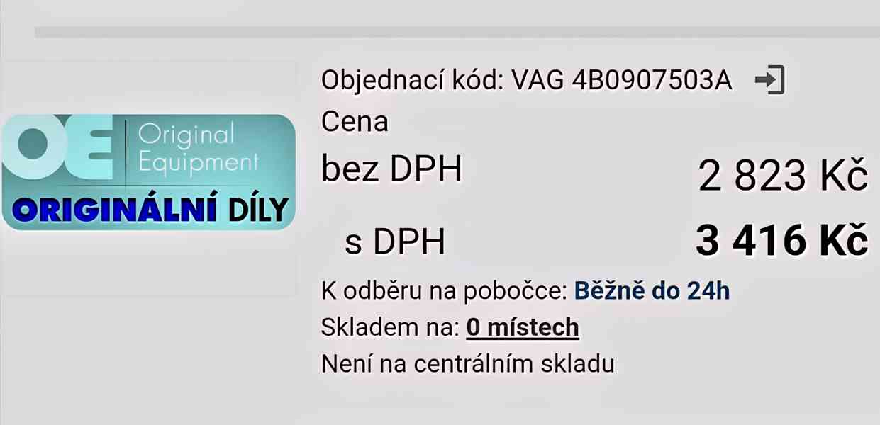 Nové ORIGINÁL Škoda Octavia II čidlo snímač xenony - foto 12