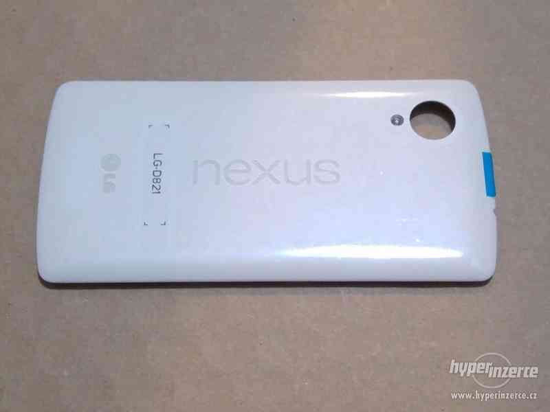 Zadní kryt LG Nexus 5 D821 bílý, nový. - foto 1
