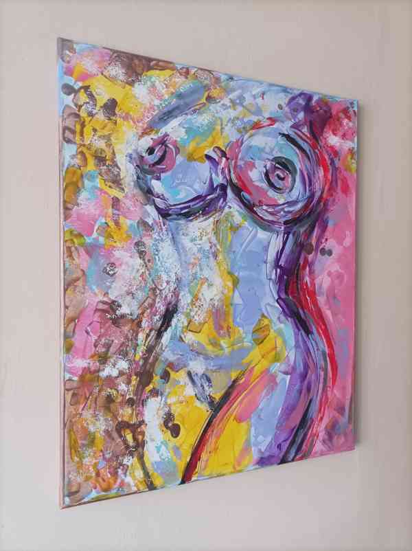 Obraz 40x50, abstrakce  - foto 2