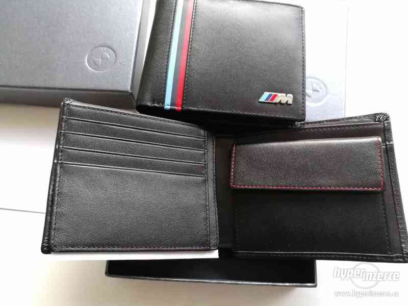 BMW peněženka ///Mstyle s trikolorou Mperformance - foto 3