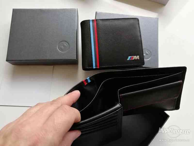 BMW peněženka ///Mstyle s trikolorou Mperformance - foto 4