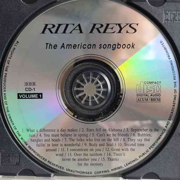 CD - RITA REYS / The American Songbook (Jazz)