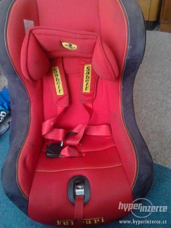 Autosedačka Ferrari - foto 1