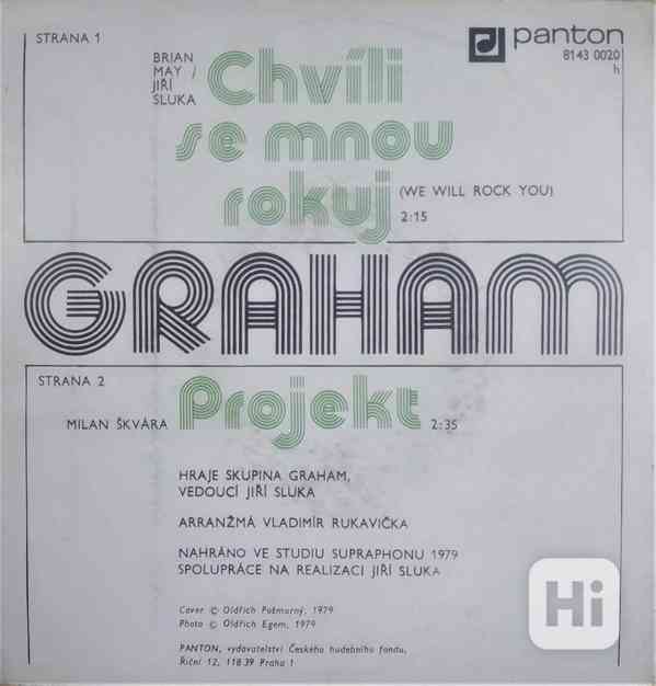 Graham ‎– Chvíli se mnou rokuj / Projekt ( SP ) - foto 2