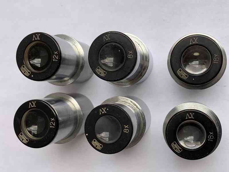 CARL ZEISS okular okulary pro mikroskop prumer 27mm - foto 3