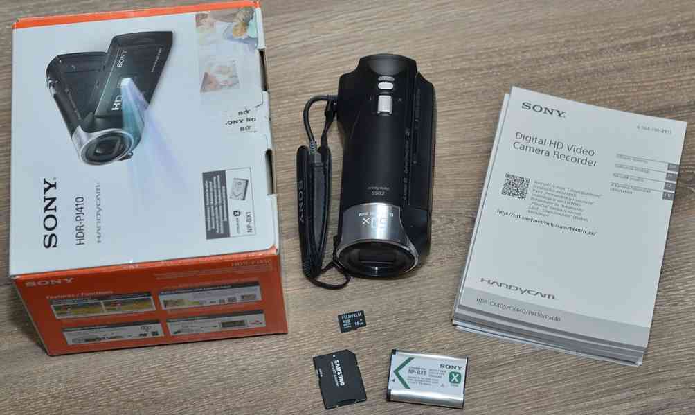 Sony HDR-PJ410 *kamera s projektorem*FullHDV*WIFI - foto 3