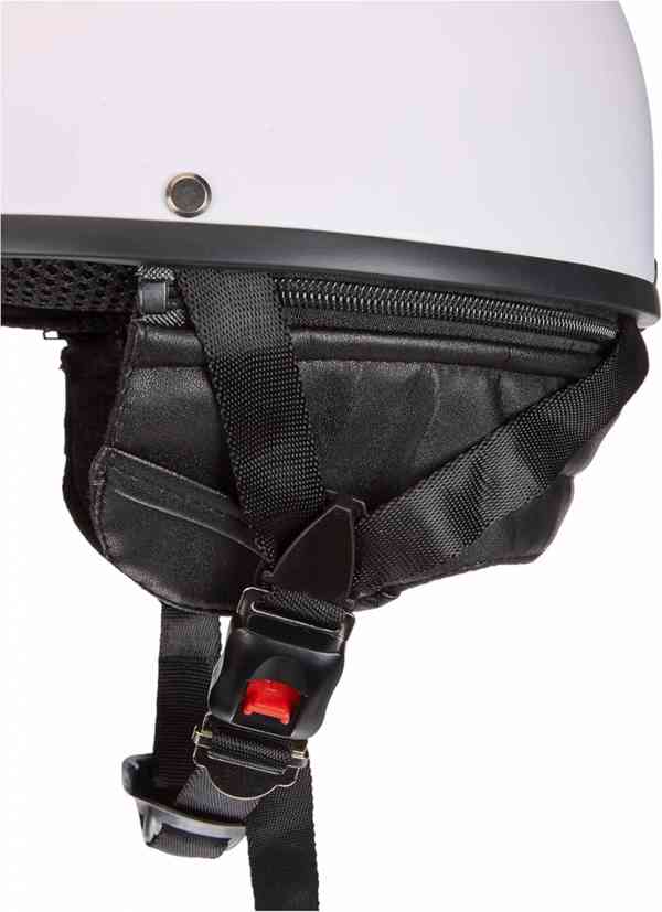 Helma Mil-Tec Moto Retro - bílá - foto 5