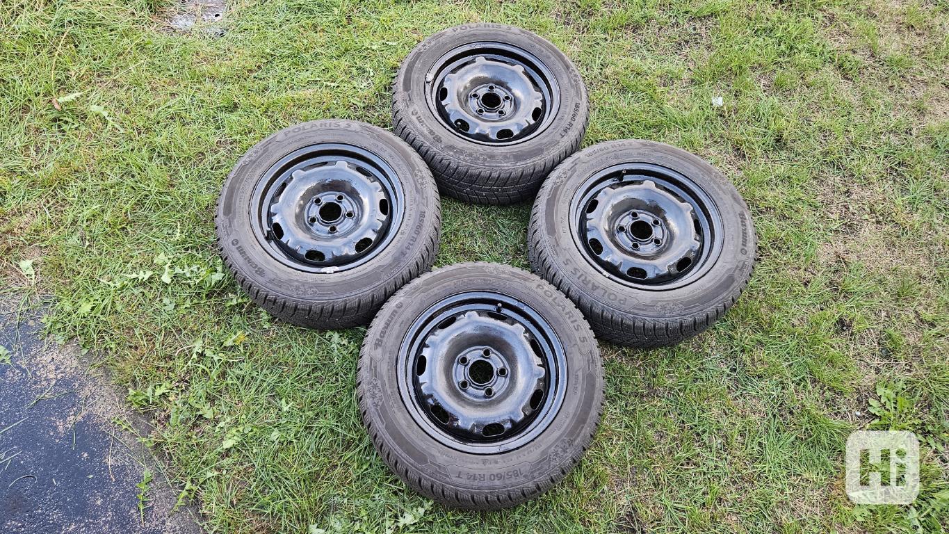 Škoda Fabia zimní kola pneumatiky Barum Polaris 5 185/60 R14 - foto 1