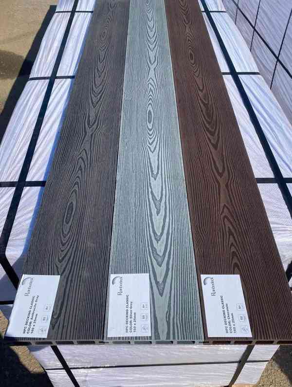 WPC Terasová prkna CLASIC, levně, SKLADEM, kvalita vyšší HPC - foto 6