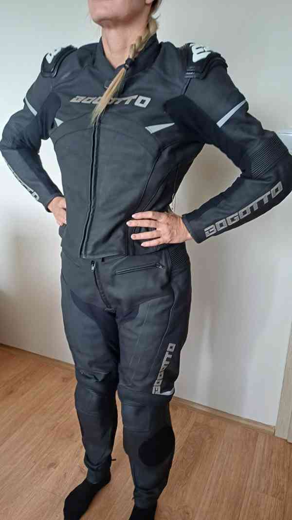 Kožená dámská kombinéza Bogotto Misano - foto 4