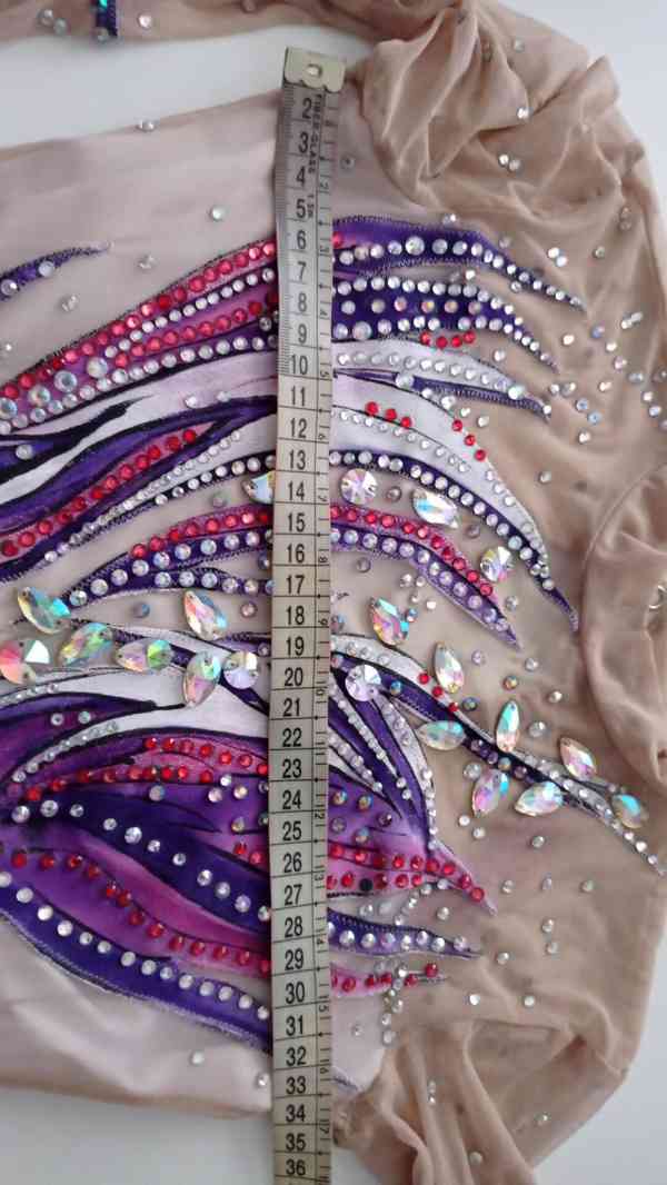 Dres na moderní gymnatisku 134 - 139 cm  - foto 4