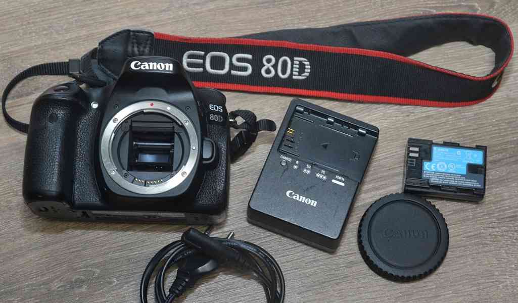 Canon EOS 80D  24,2 MPix*Full HDV*WIFI*25000 Exp. - foto 3