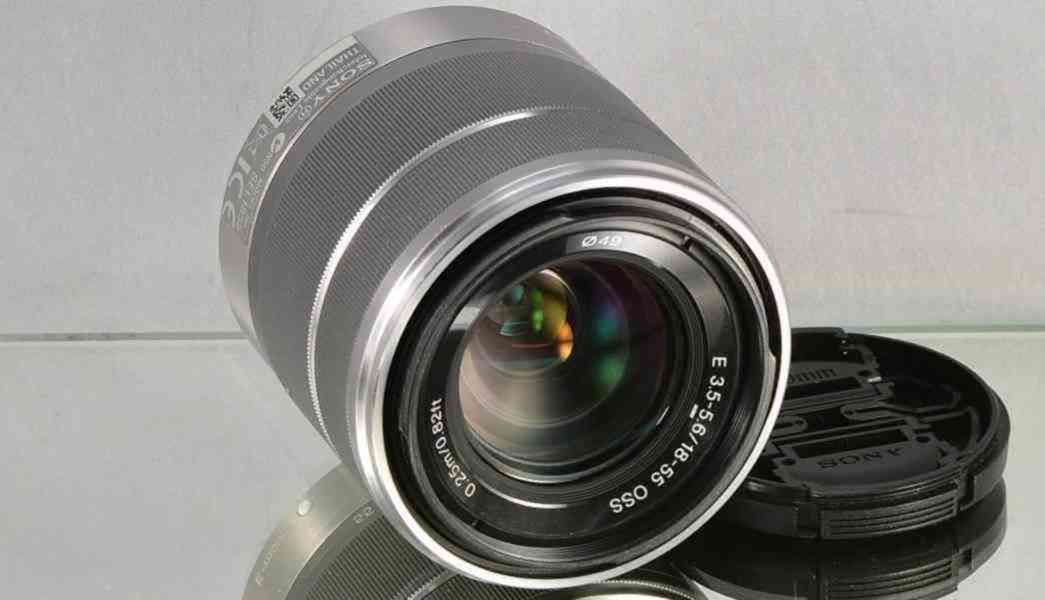 Sony E 18–55 mm F3,5–5,6 OSS **APS-C Zoom Lens, E mount - foto 3