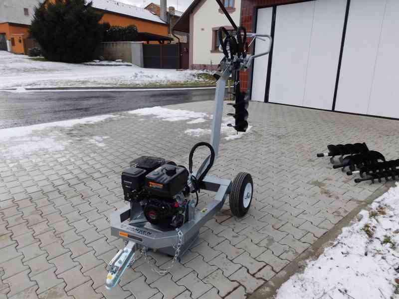 Jansen PB-100 Hydraulická benzínová vrtačka - foto 7