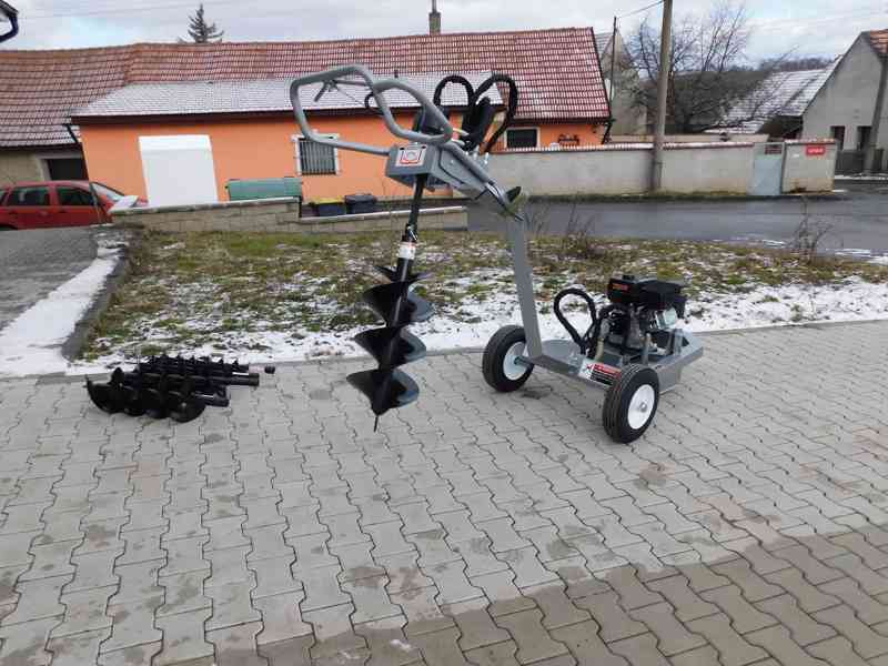 Jansen PB-100 Hydraulická benzínová vrtačka - foto 2