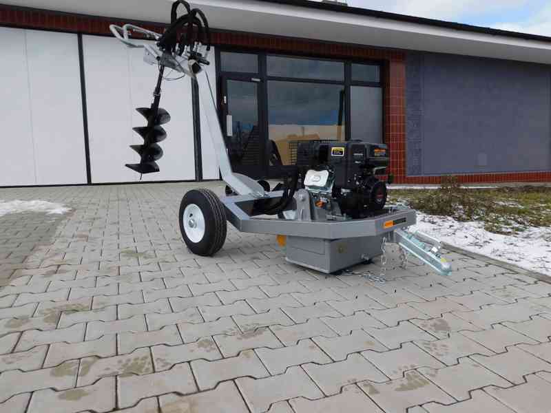 Jansen PB-100 Hydraulická benzínová vrtačka - foto 6