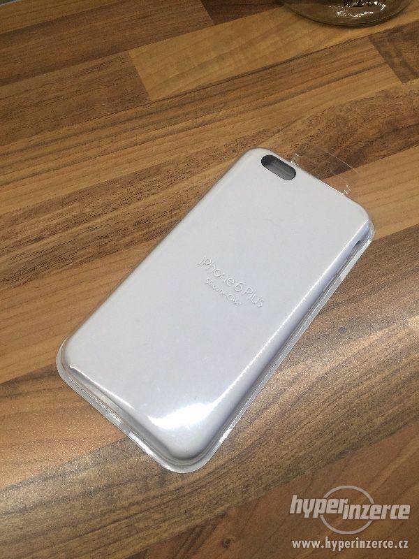 Apple Silicone Case pro iPhone 6 Plus a 6S Plus - bílá barva - foto 1