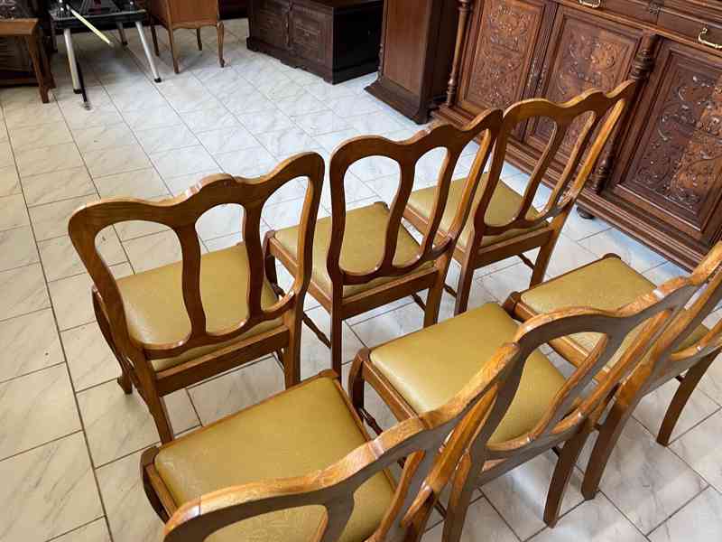 Starožitné jídelní židle Louis XV. - foto 6
