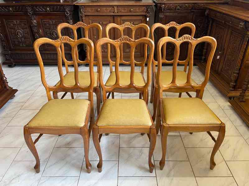 Starožitné jídelní židle Louis XV. - foto 1