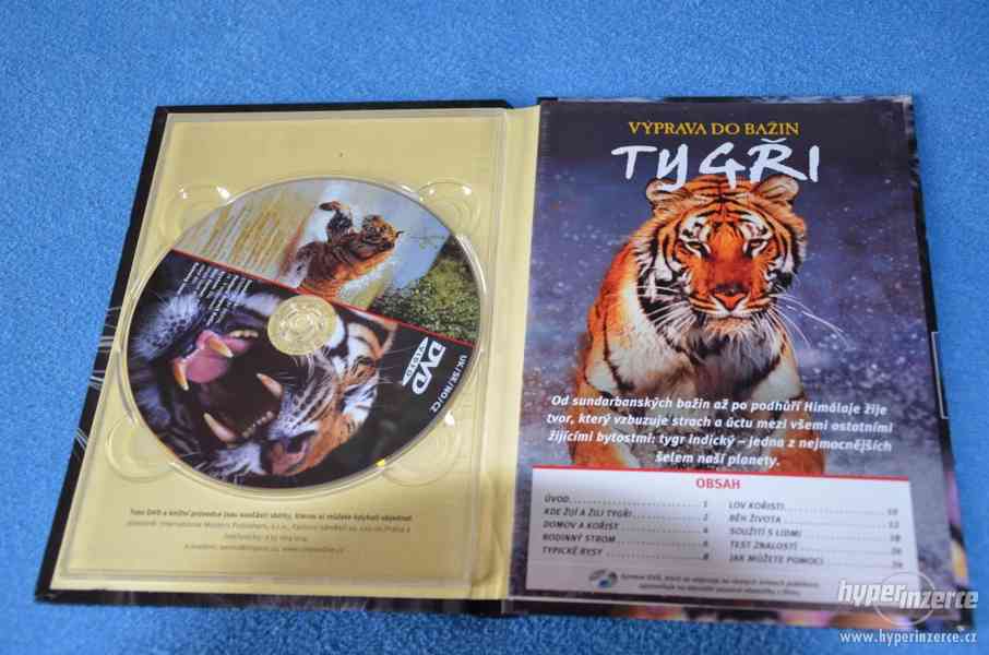 DVD + kniha Tygři - foto 2