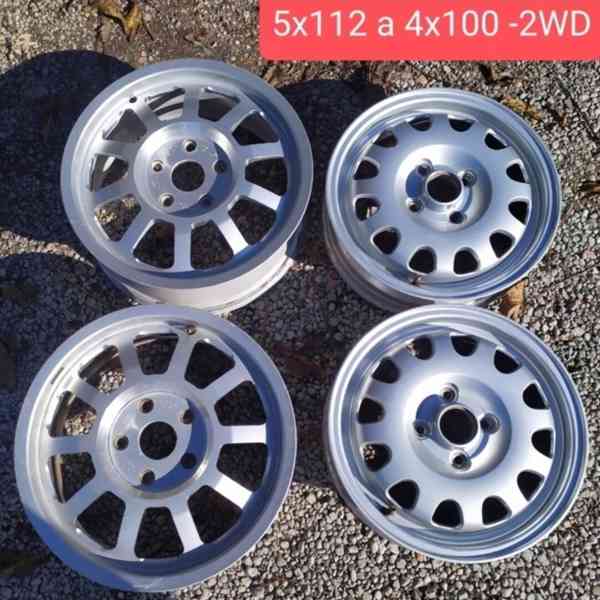 Kola kovaná  15 5x112 , el.posilovač a díly autokros  - foto 5