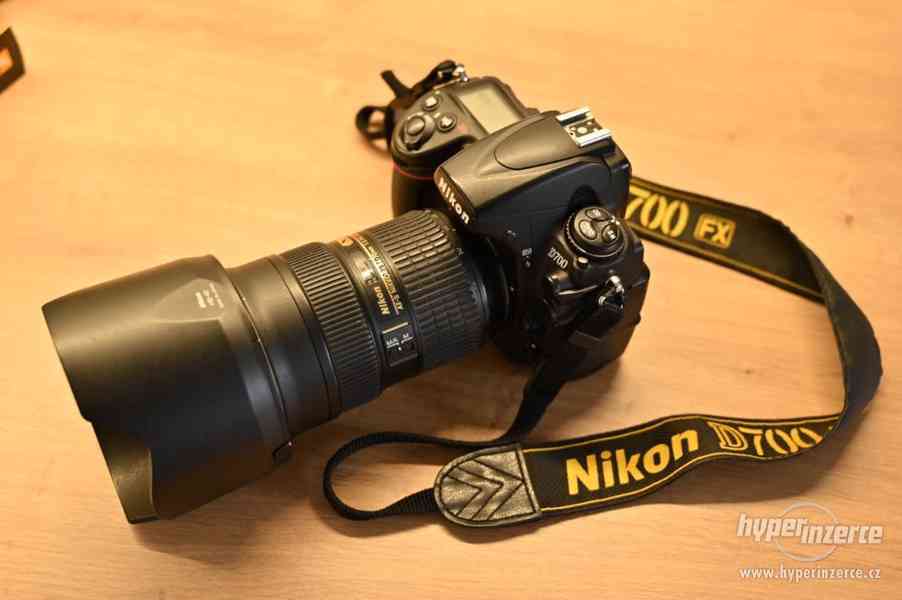 PRODÁM Nikon D700 + objektiv 24-70 f/2,8G ED - foto 1