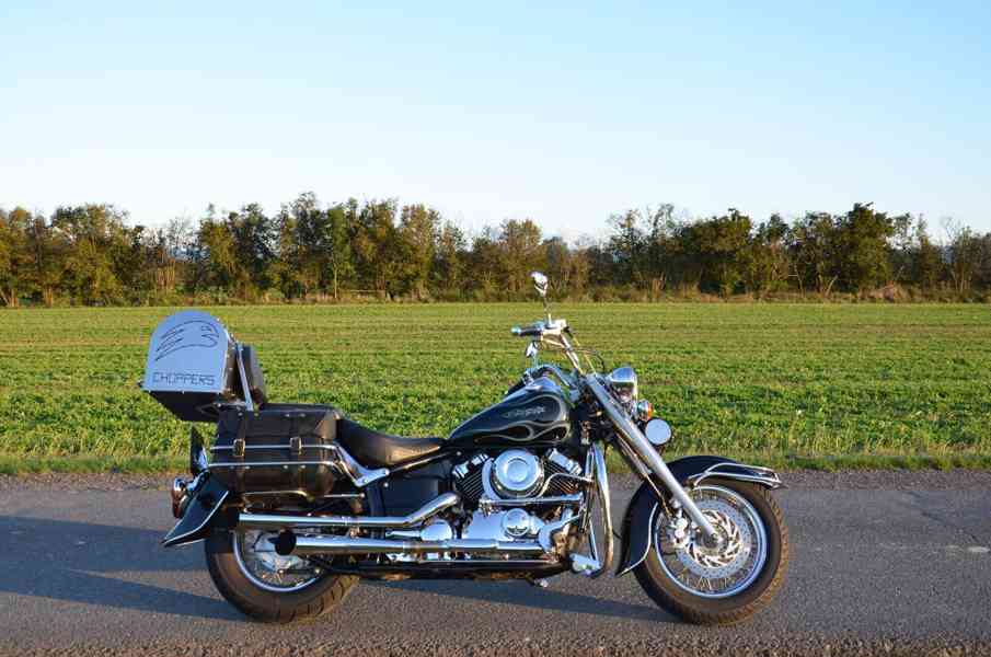 Yamaha XVS Drag Star Classic, původ ČR, mnoho doplňků  - foto 6