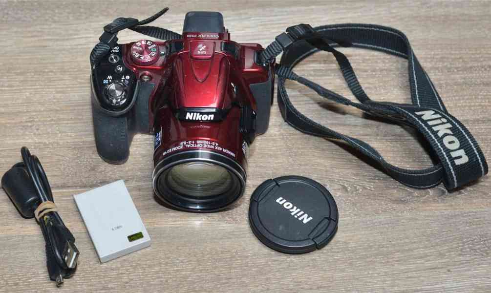Nikon CoolPix P520 *42x o. ZOOM*Full HDV*GPS - foto 3