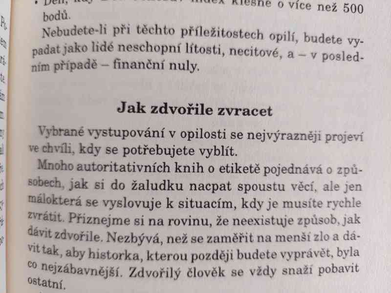O'Rourke - Příručka etikety pro hulváty aneb Jak se chovat - foto 4