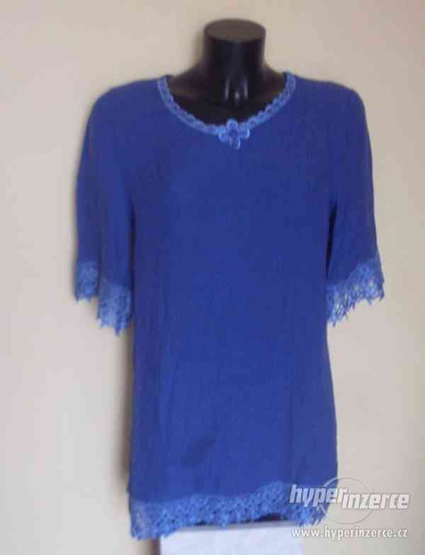 letní šaty modré, zn.mdf fashion - foto 1