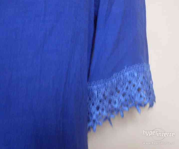 letní šaty modré, zn.mdf fashion - foto 3
