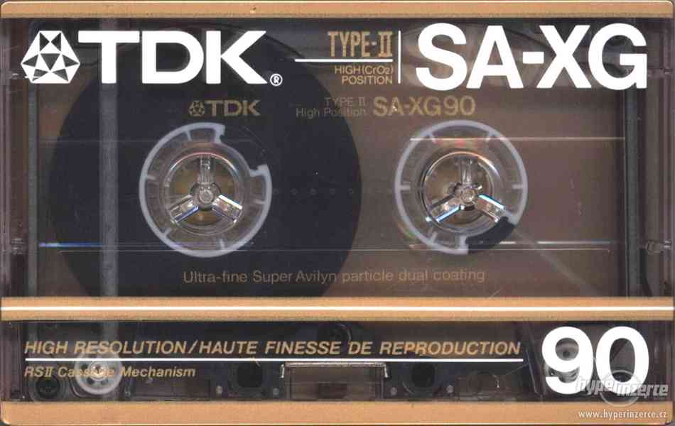 Audiokazety typ II a typ IV - nepoužité KOUPÍM - foto 1