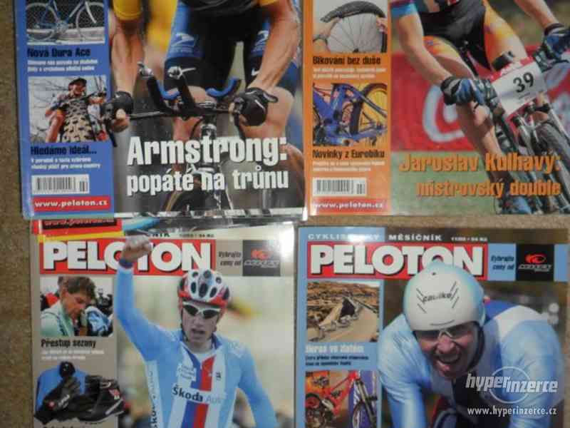 Nabízím starší časopisy o cyklistice - Peloton - aj. - foto 1