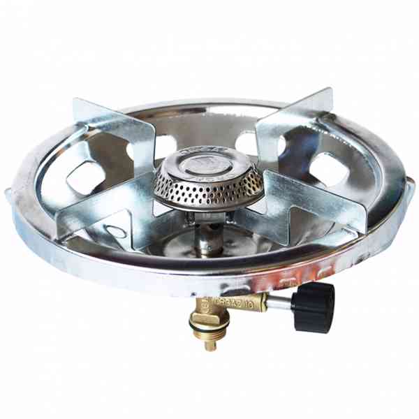 Vařič Yate Camping K620 jedna plotýnka - stříbrný - foto 3