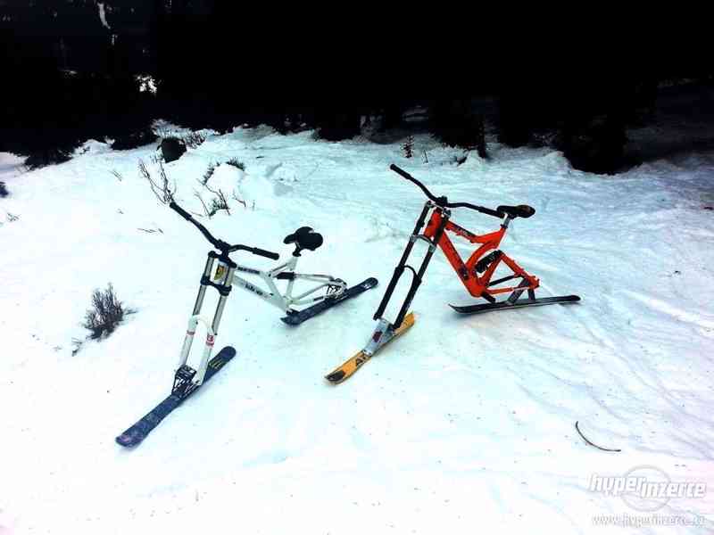 Skibob - Skibike Downhill kolo - foto 2