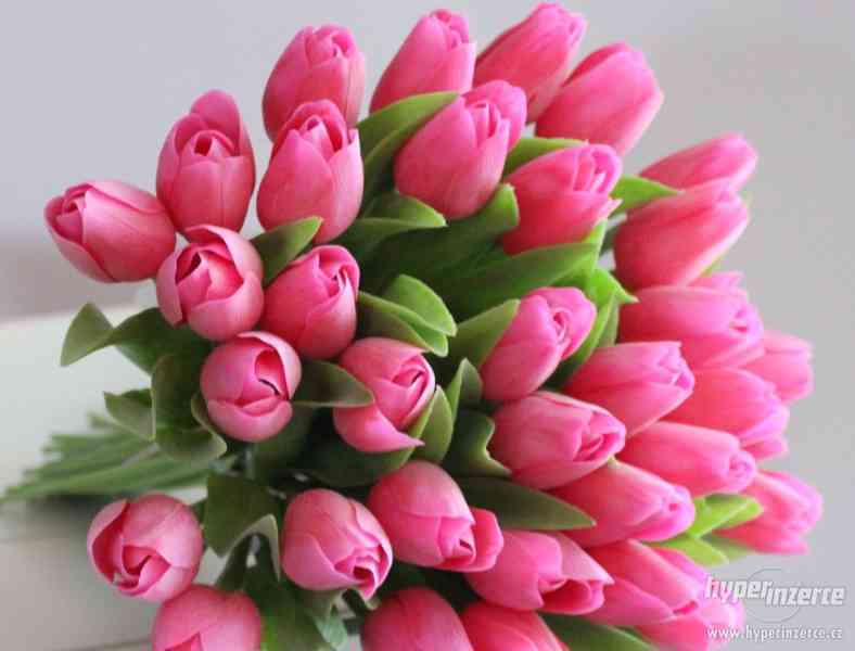 Francouzské umělé tulipány - foto 5