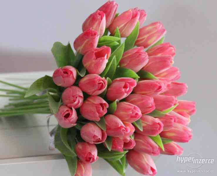 Francouzské umělé tulipány - foto 16