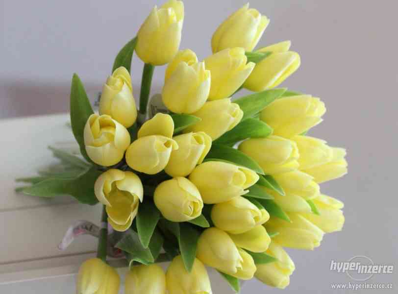 Francouzské umělé tulipány - foto 21