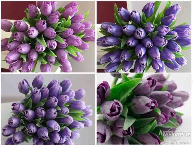 Francouzské umělé tulipány - foto 29