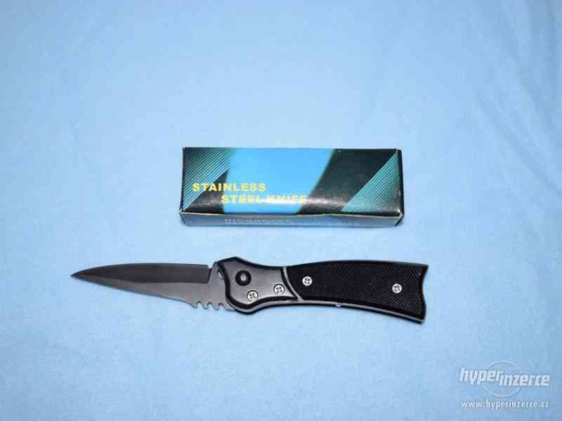 černý kapesní nůž - foto 2